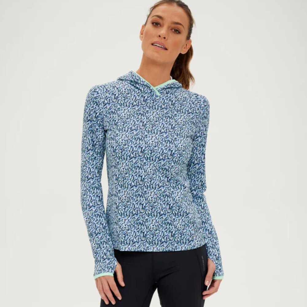 Zero Restrictions‎ Jae Hoodie Lightweight Women's XS Mariner Stretch Athleisure
